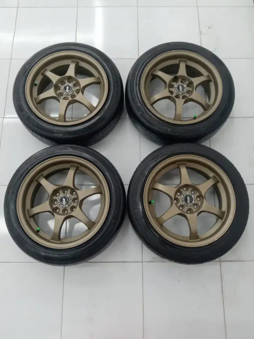 4 VELG SSR R16 DOUBLE PCD + BAN