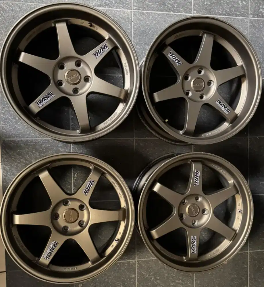 Velg volk rays TE37 ring19 belang 112-114