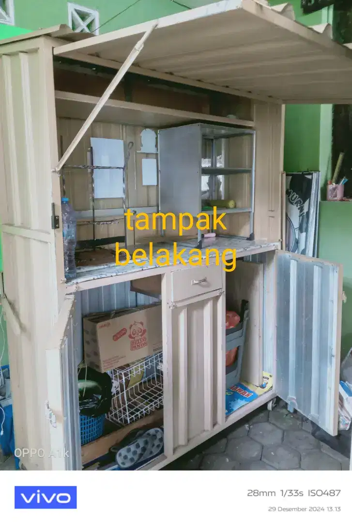 DIJUAL GEROBAK ( CONTAINER & ROMBONG USAHA
