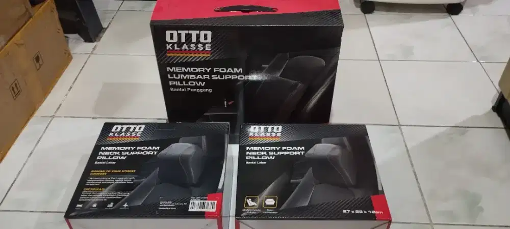 Bantal mobil untuk leher dan Pinggang