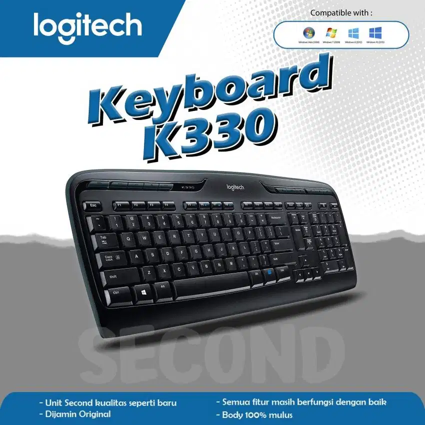 Logitech K330 Wireless Keyboard