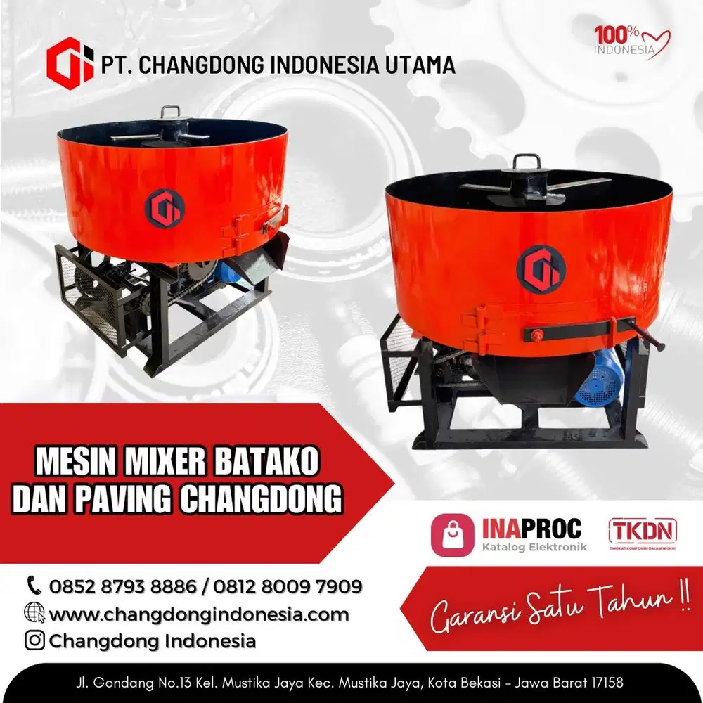 MESIN MIXER BATAKO DAN PAVING BLOCK