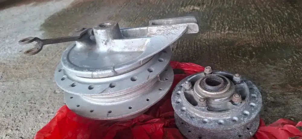 Tromol depan & belakang honda tiger lawas- ori