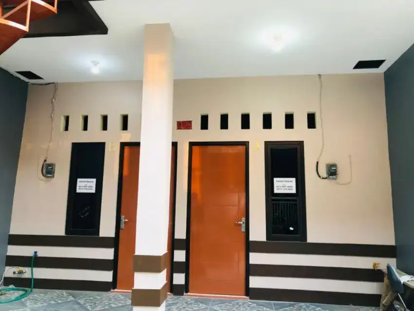 Kontrakan 4 Pintu belakang Kota Bintang kalimalang