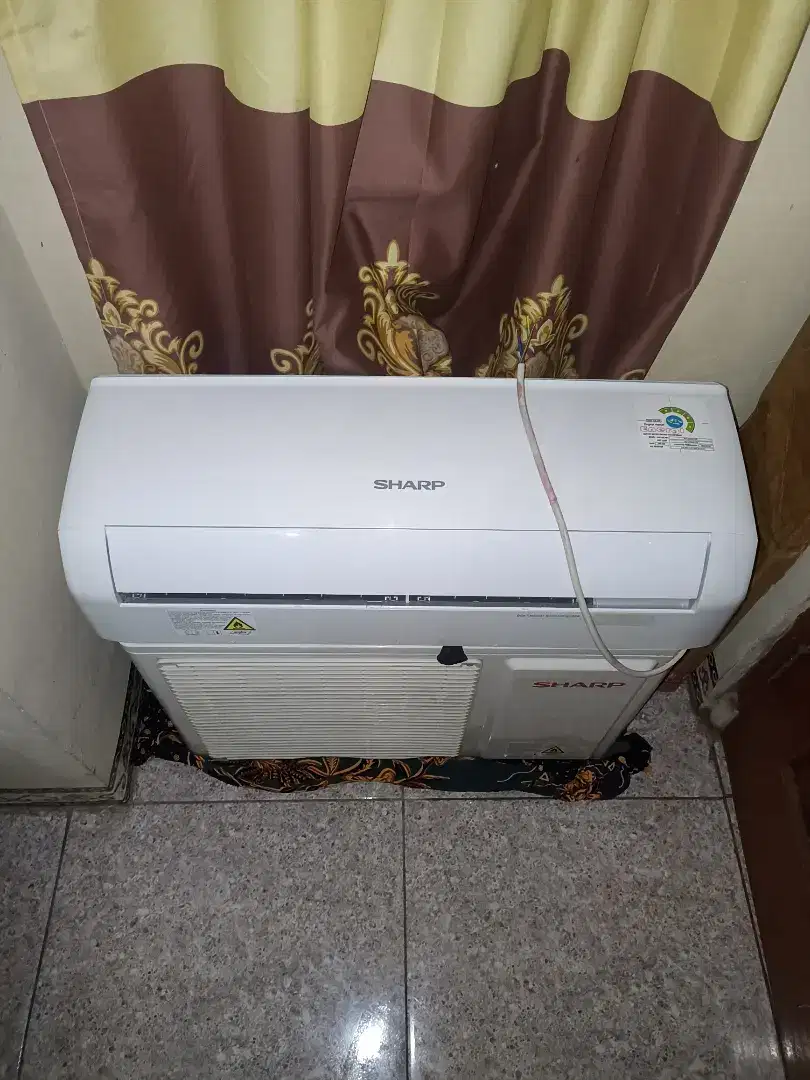 AC Sharp 1/2 PK type UCY Full Ori barang copotan bukan servisan