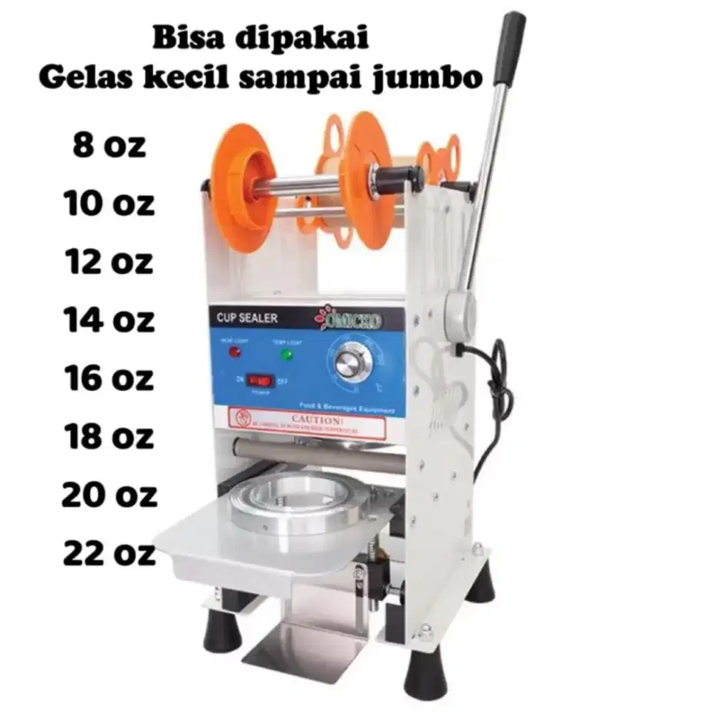Mesin cup sealer omicko c39