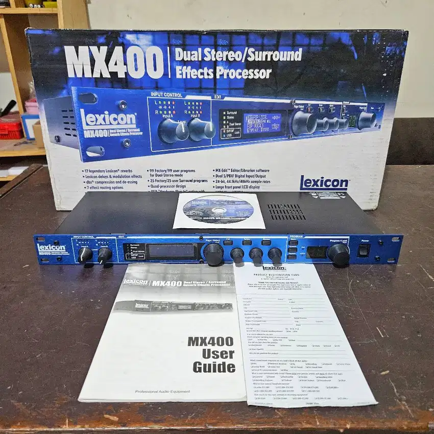 Efek Lexicon MX400 MX 400 Original - Effect Processor Vocal Vokal