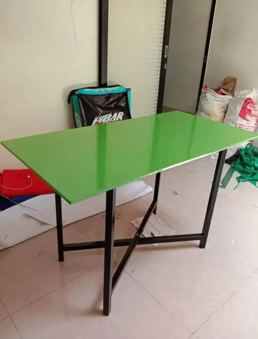 Meja lipat meja makan meja portable