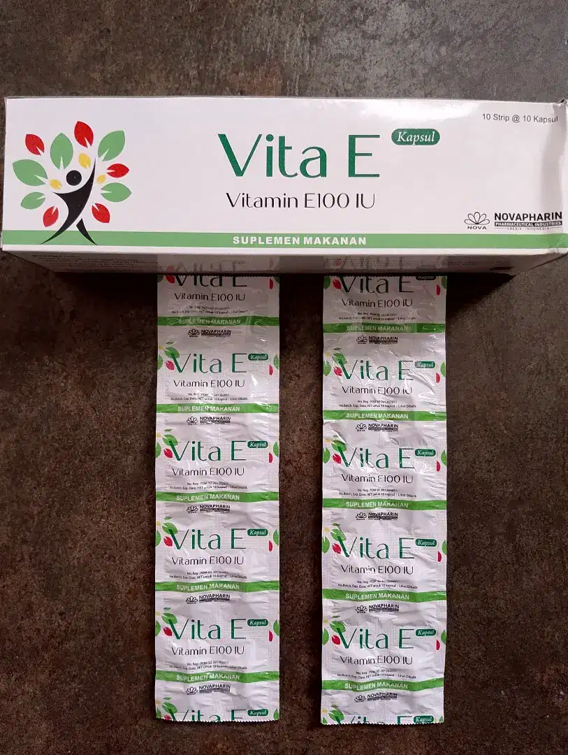Vitamin kulit E100IU