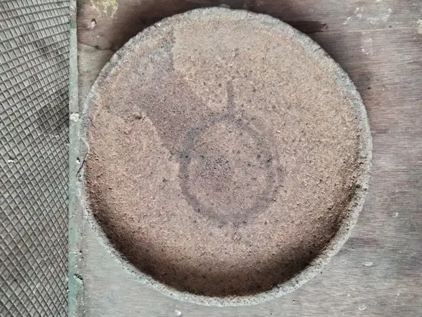 Cobek batu kali asli kuno 100%