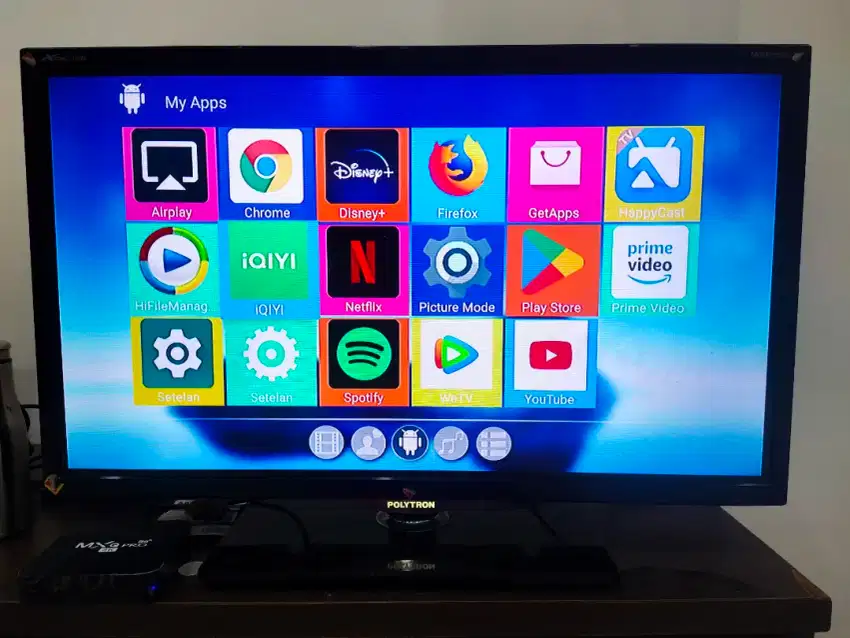 POLYTRON Xcel LED 32 IN + mxQ pro box 5g