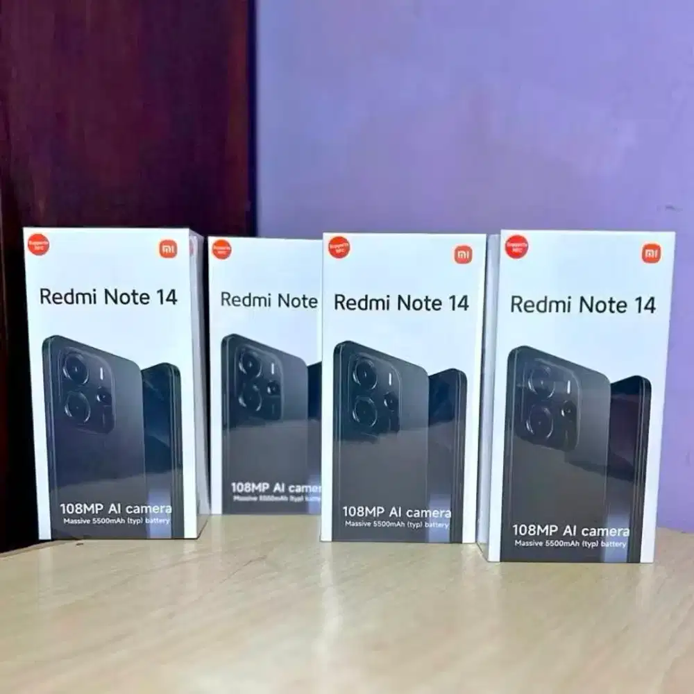 PROMO REDMI NOTE 14 GARANSI RESMI & DAZZLE PROTECTION