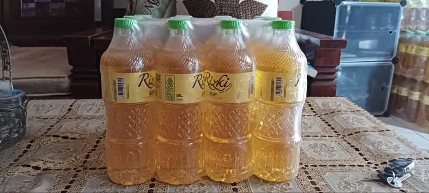 Minyak Goreng Rizki 800 ml Botol