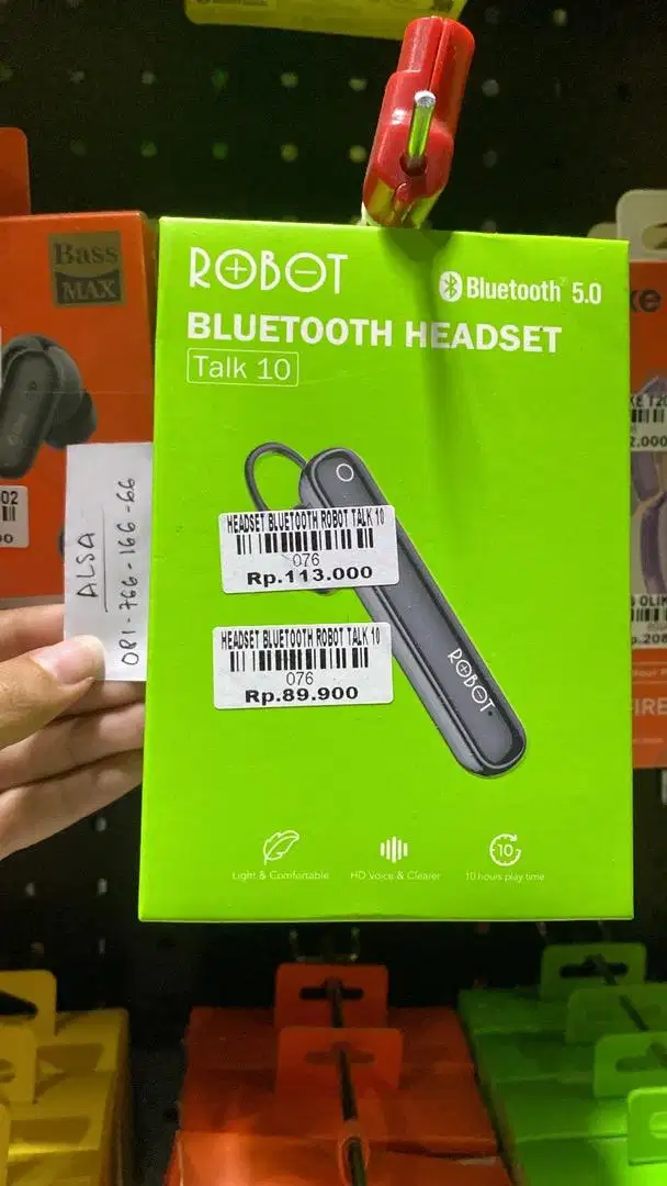 HEADSET BLUETOOTH RIBOT TALK 10