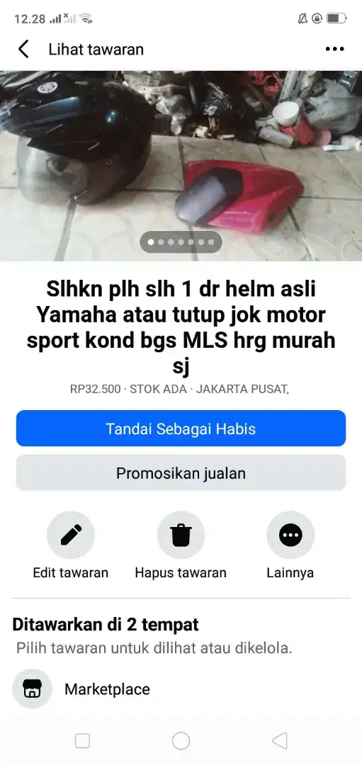 Slhkn plh slh 1 dr helm berkualitas atau sblh nya hrg murah cpt dpt