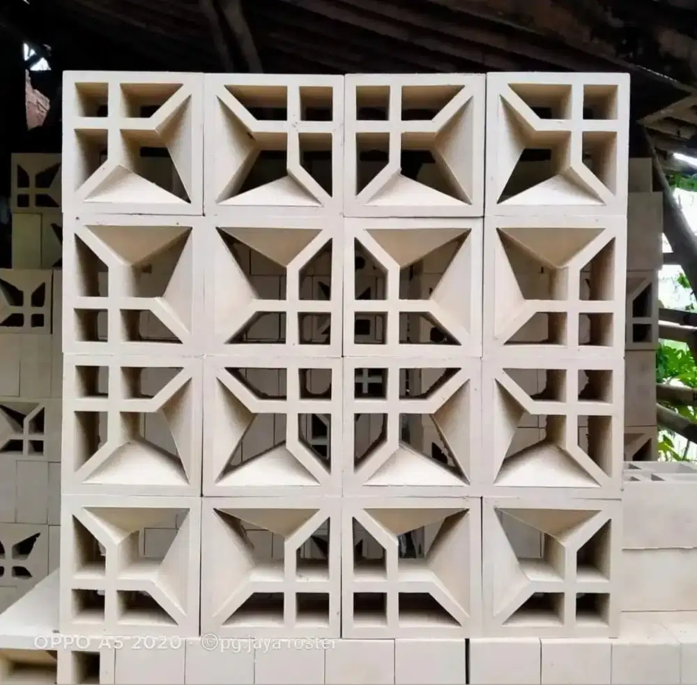 Rosterbeton bermacam motif