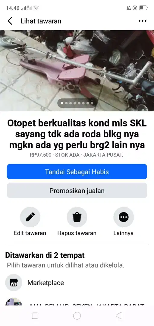 Cocok utk main ank2 otopet berkualitas kond spt yg terliht hrg murah