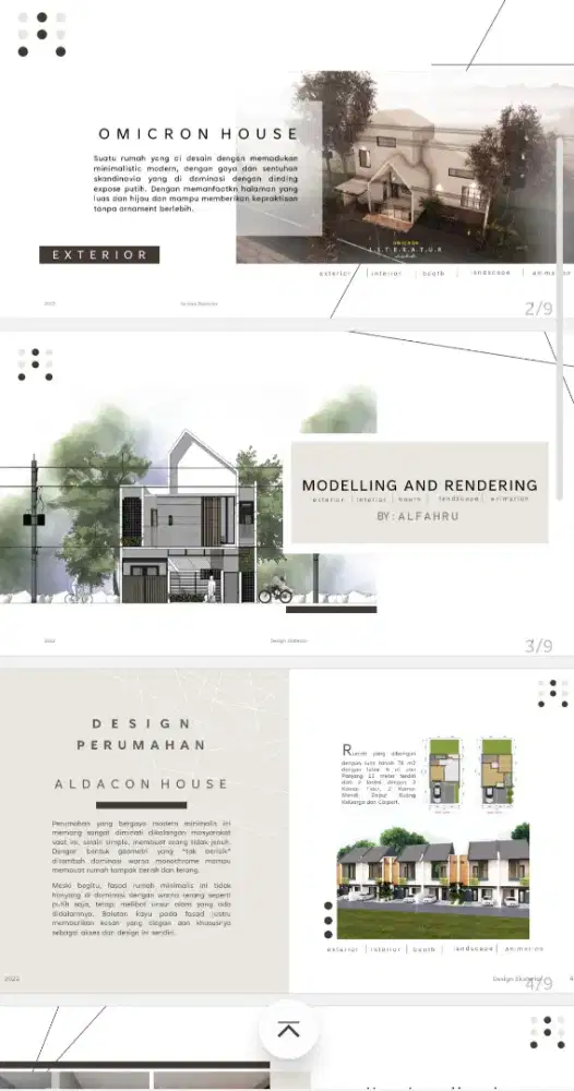 Design 3D Interior & Eksterior