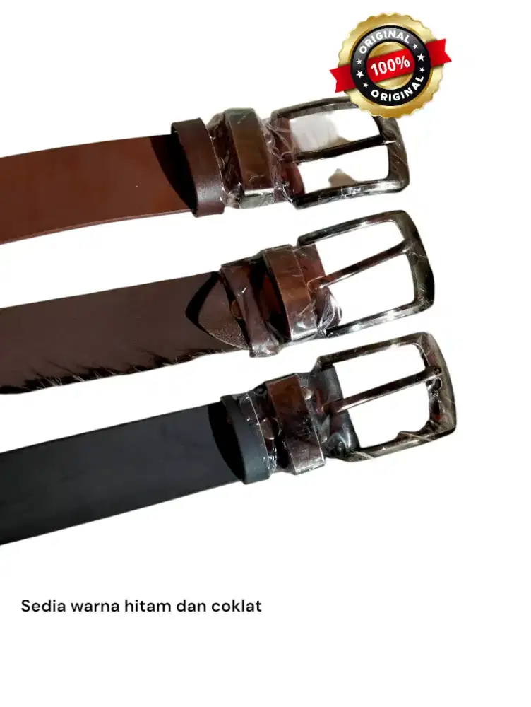 Ikat pinggang Asli Pria JUMBO, gratis Ongkir