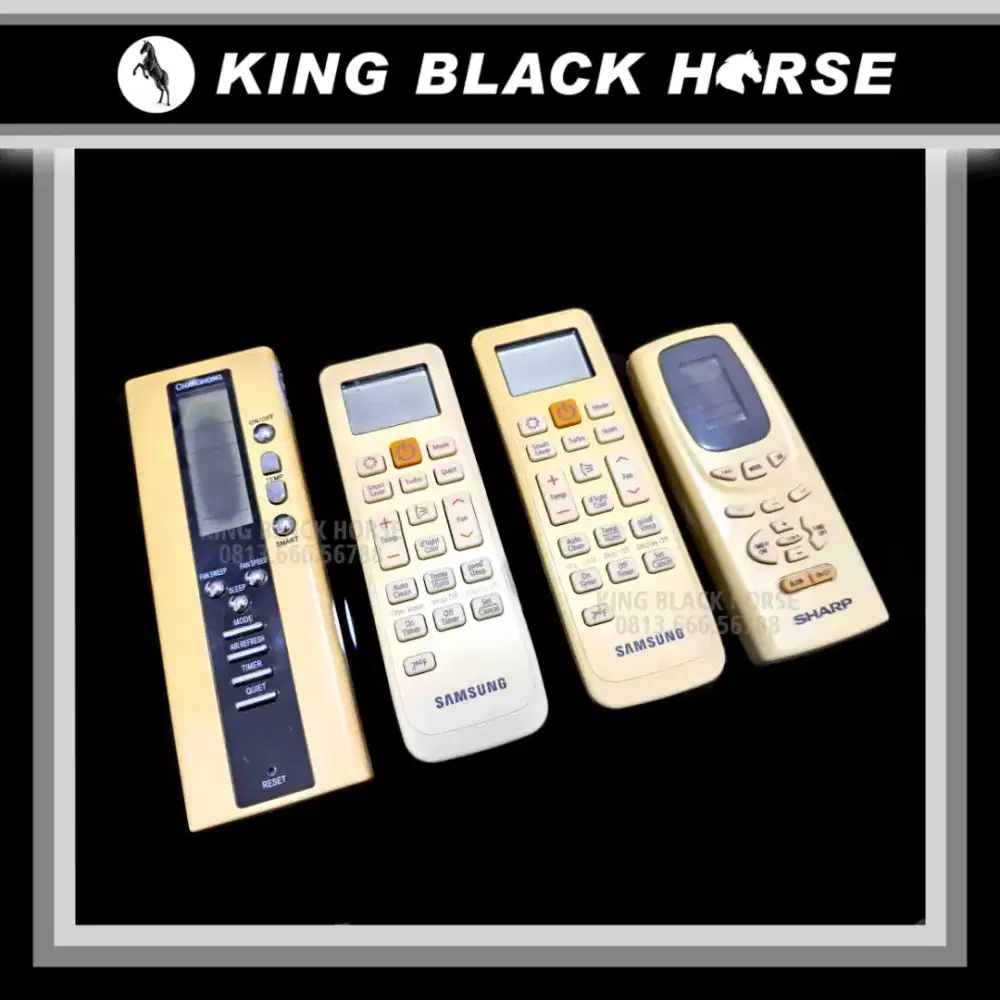Remote AC Original Bekas Remote AC Samsung Sharp Changhong - BU Cepat