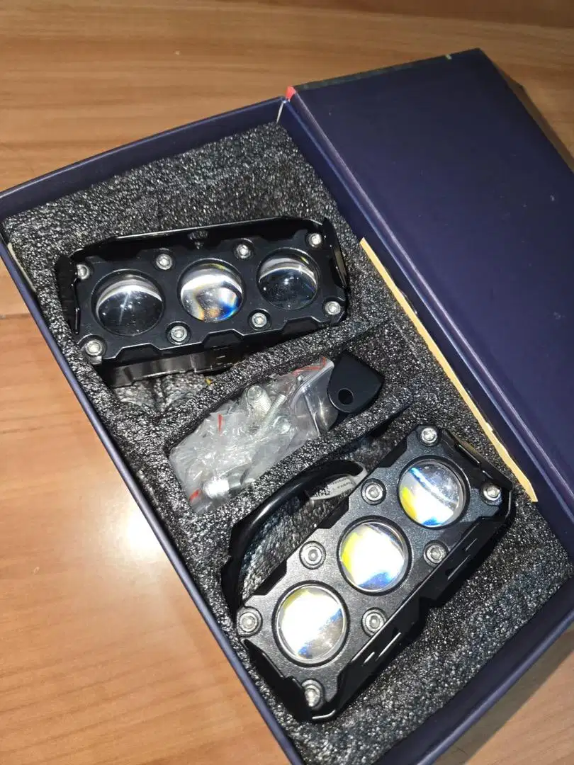DI JUAL LAMPU MINI PROJIE 3 MATA 3in1