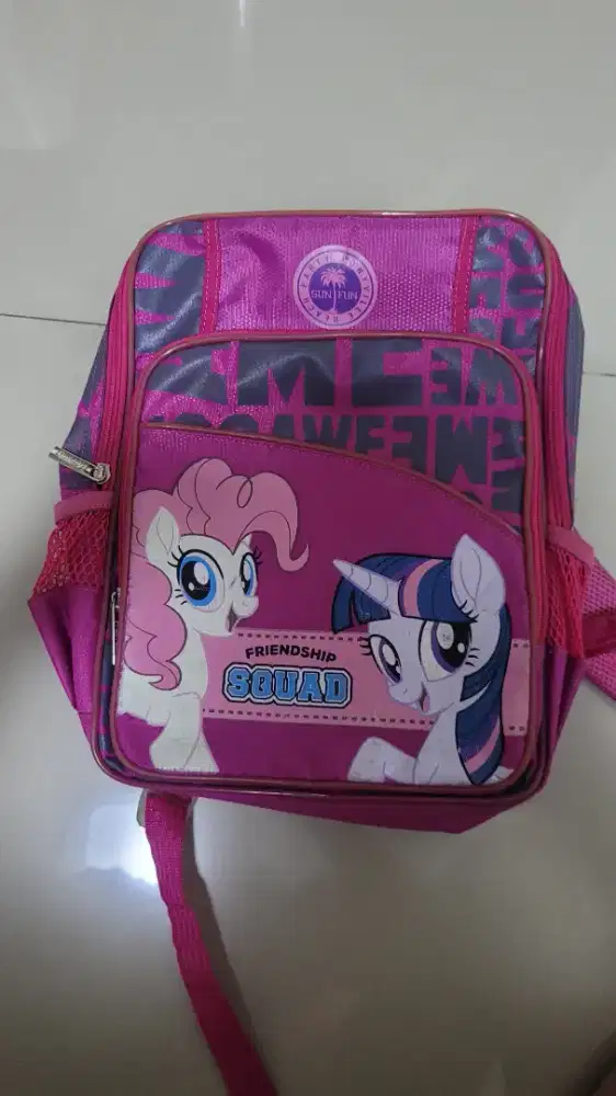Tas anak backpack ransel my little pony original Adinata