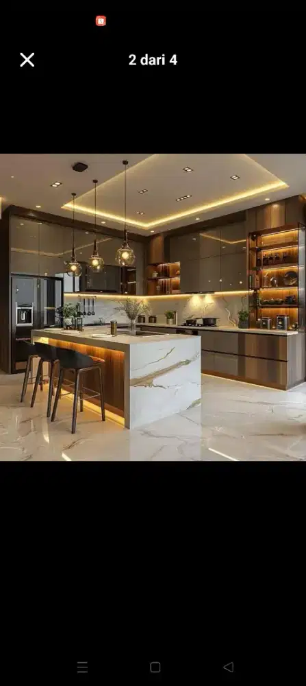 Kitchen set ACP full groving