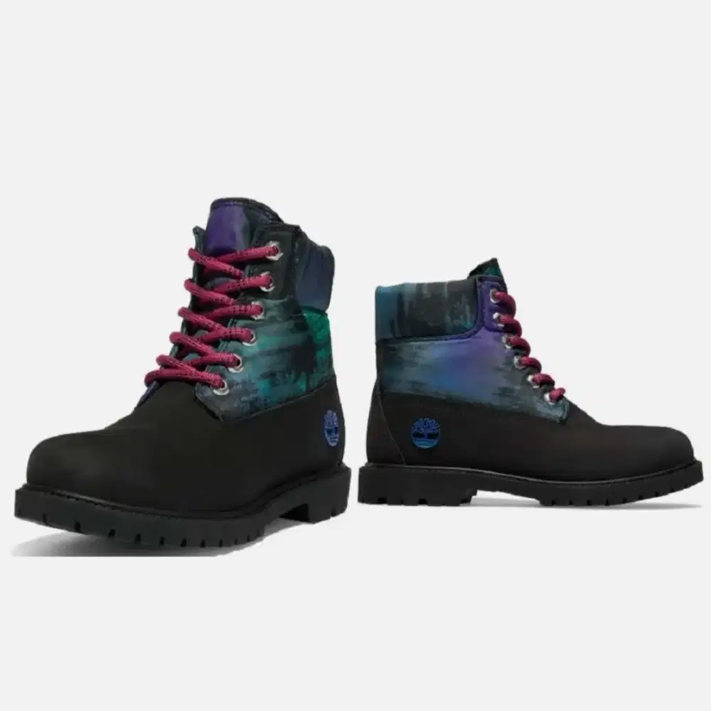 Timberland Heritage  6 Inch Premium Black Leather Boots Size 43