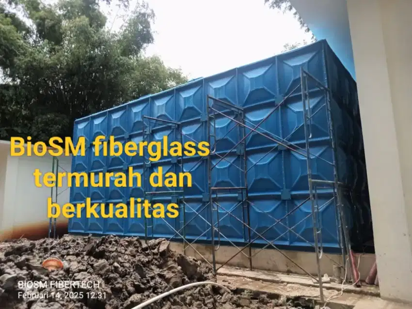 Rooftank panel tangki air model kotak custom