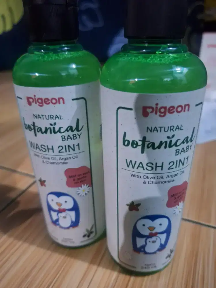 Natural botanical baby wash 2in1 merk pigeon