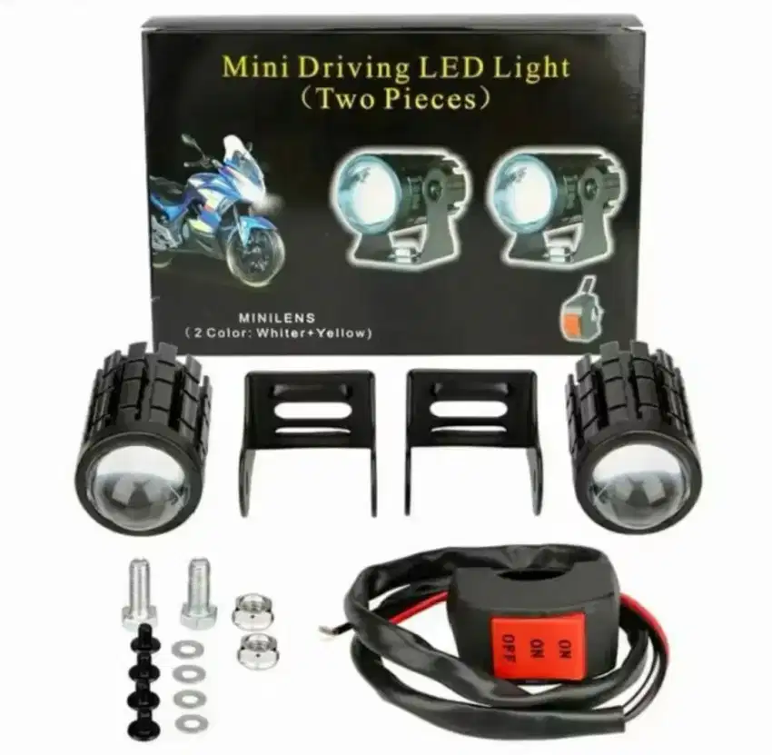 Jual lampu tembak motor murah