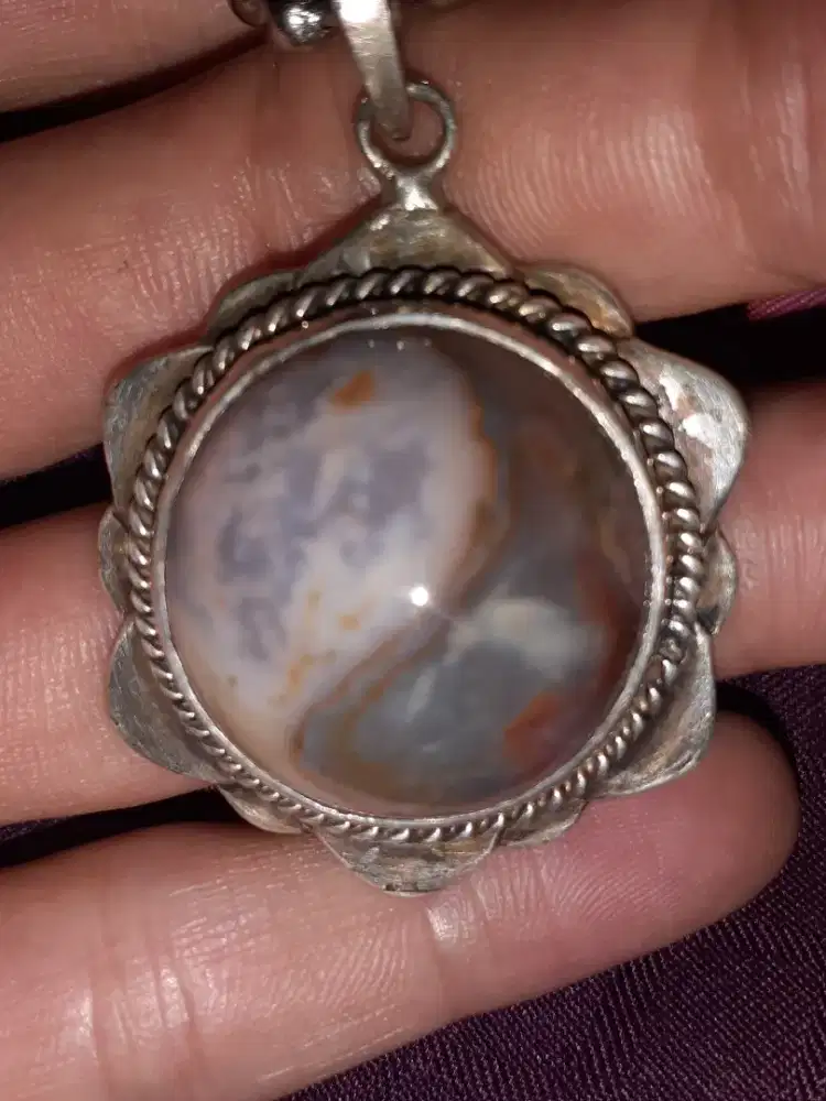 Batu garut gambar ying yang