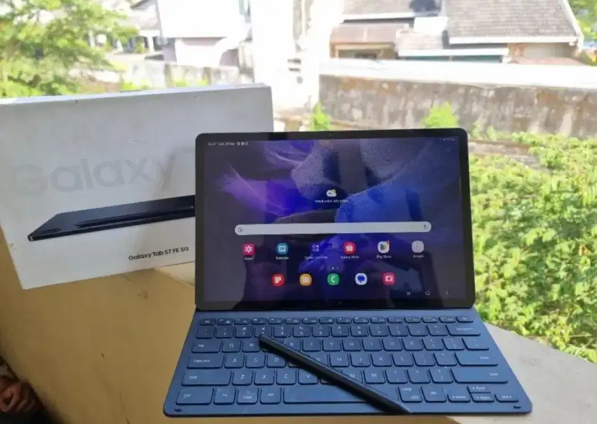 Samsung Galaxy Tab S7 Fe 5G 6/128 GB SEIN Kondisi Seperti Baru