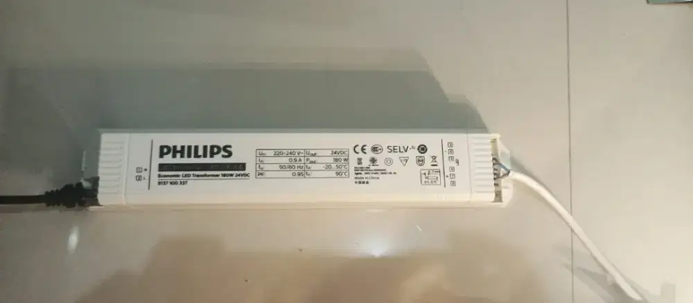 Philips Economic LED Transformer 180W 24VDC Original