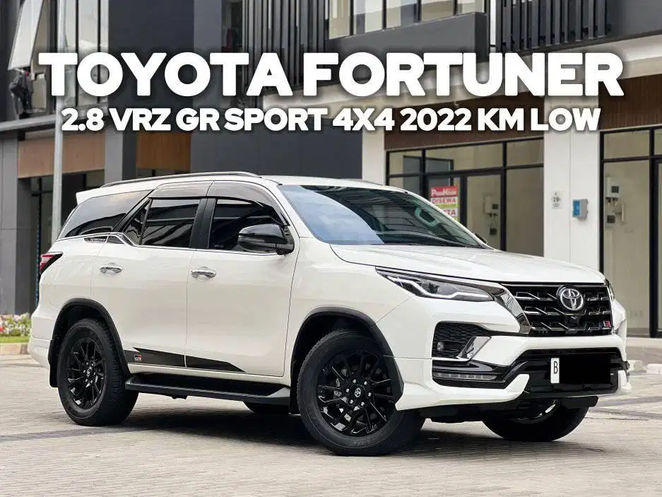 KM LOW (16 RB) FORTUNER 2.8 VRZ GR SPORT 4X4 2022