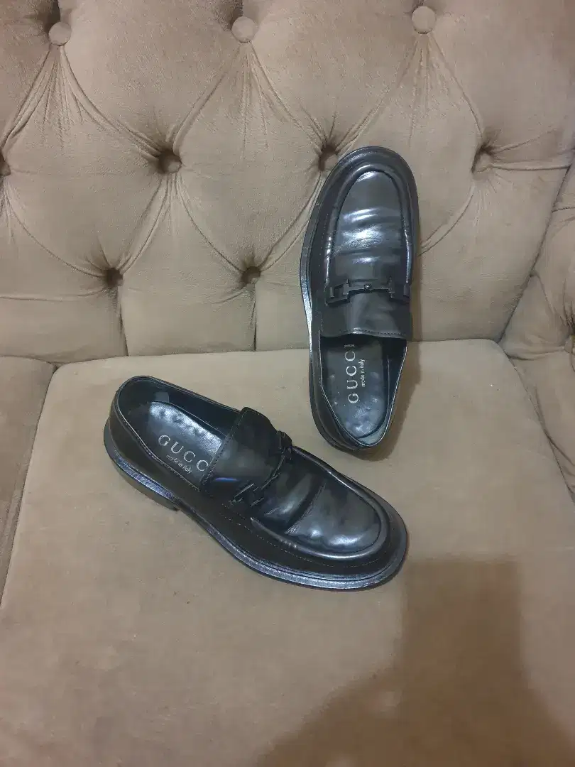 Mulus .authentic sepatu .pantofel gucci size 39.5