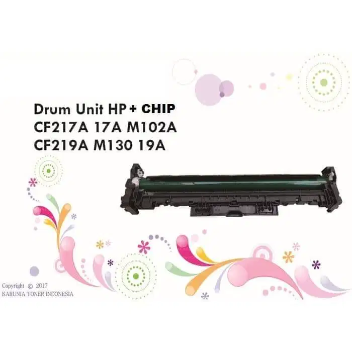 Drum Kit Unit + Chip 19A CF219A 17A CF217A HP Lasejet Pro M102a M130fw