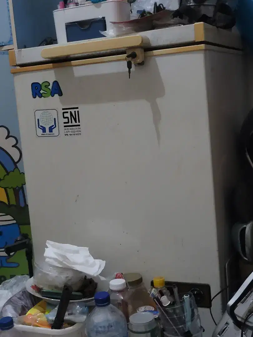 Freezer rsa 100L tidak dingin