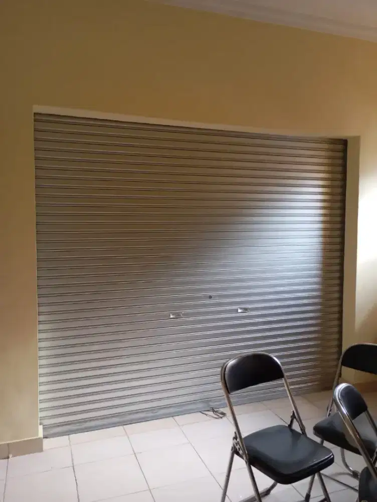 Rolling door folding gate almunium