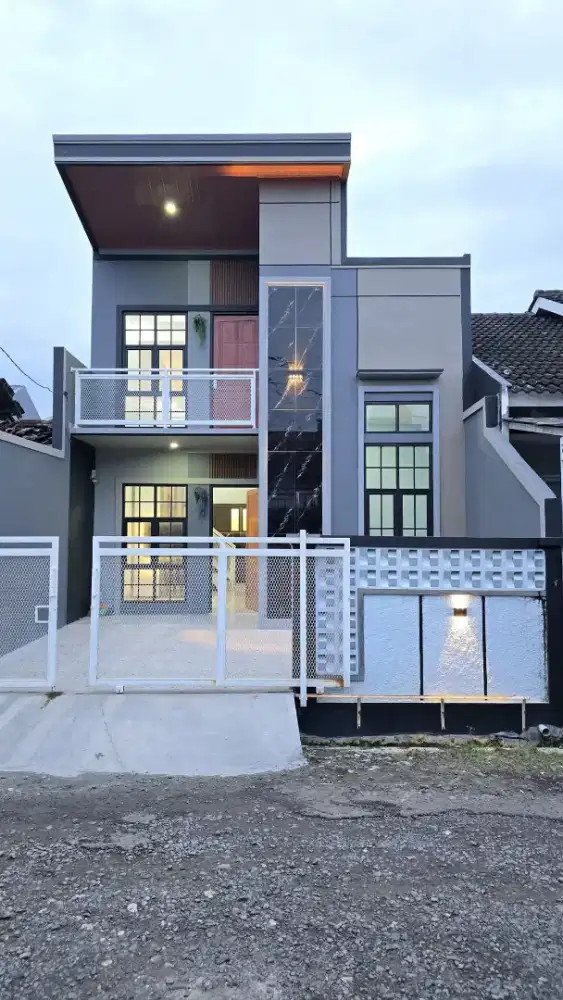 Rumah bebas banjir di depok