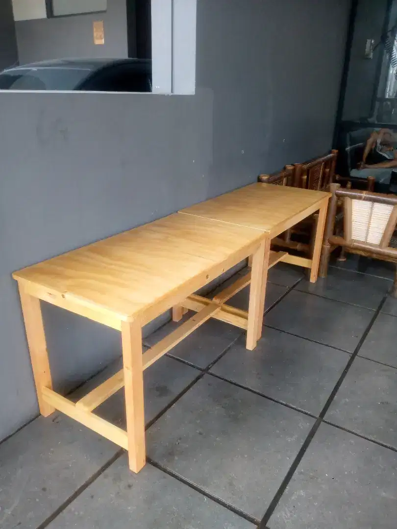 Meja makan serbaguna 100×50×75