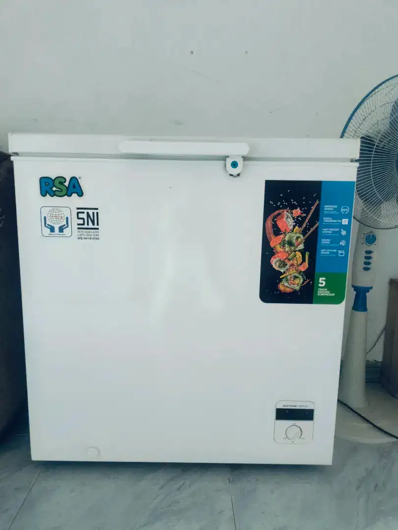 Freezer Box RSA 200L Second Like New