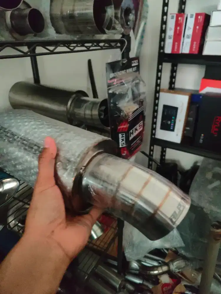 Promo Knalpot racing mobil hks js racing Alpino ready