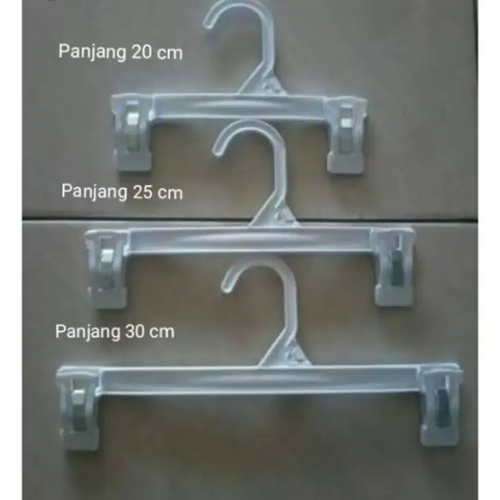 Hanger gantungan display celana anak dan dewasa