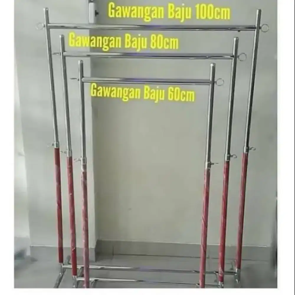 Gawang display pakaian
