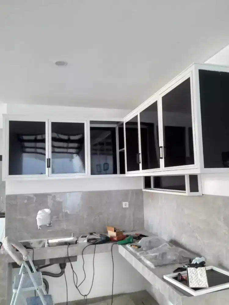 Kitchen set  aluminium,Promo murah,kuat,awet dan  Gratis Ongkir