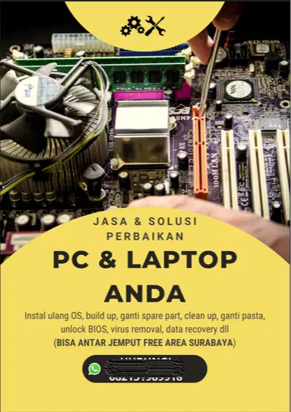 Jasa & Solusi Perbaikan PC & Laptop Anda