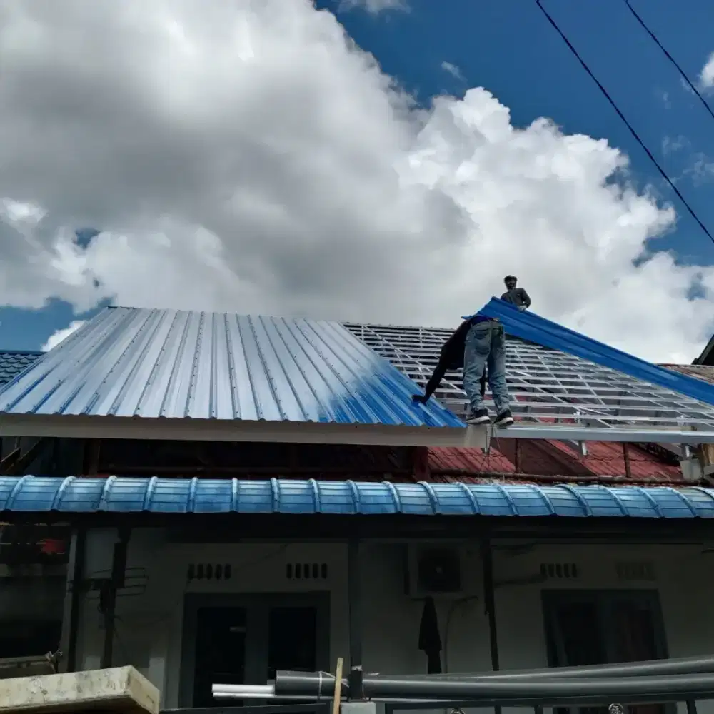 Pemasangan baja ringan,plafon dan renovasi rumah