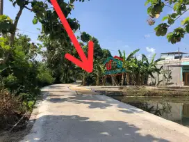 Tanah Murah view sawah selatan Stadion Sultan Agung dekat Polsek