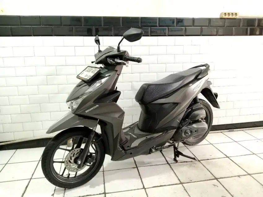 Beat deluxe type cbs iss tahun 2023 orisinil bagus mulus